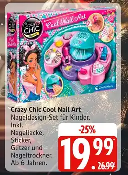 Marktkauf Clementoni crazy chic cool nail art Angebot