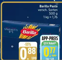 Edeka Barilla pasta Angebot