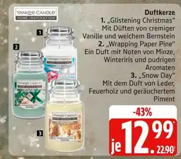 Marktkauf Yankee candle glistening christmas Angebot