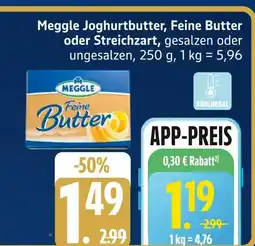 Edeka Meggle joghurtbutter Angebot