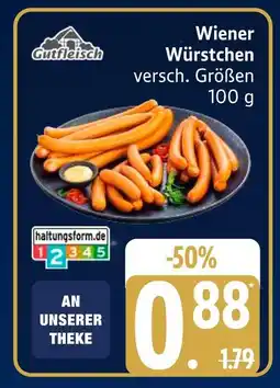Edeka Gutfleisch wiener würstchen Angebot