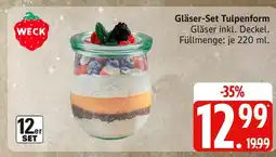 Marktkauf Weck gläser-set tulpenform Angebot