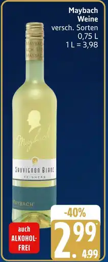 Edeka Maybach sauvignon blanc feinherb Angebot