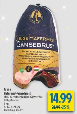 diska Goldenfood junge hafermast-gänsebrust Angebot