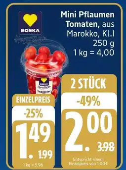 Edeka Edeka mini pflaumen tomaten Angebot