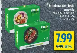 diska Fresh kitchen entenbrust sous vide Angebot