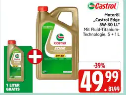 Marktkauf Castrol castrol edge 5w-30 ll Angebot