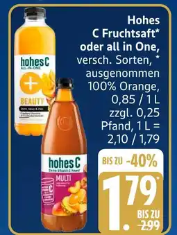 Edeka Hohes c fruchtsaft beauty Angebot