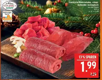 Marktkauf Gourmet nature französische rinderrouladen Angebot