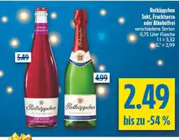 diska Rotkäppchen fruchtsecco schwarze johannisbeere Angebot