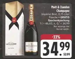 E-Center Moët & chandon champagne impérial brut Angebot