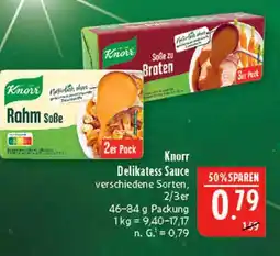 Marktkauf Knorr rahm soße Angebot