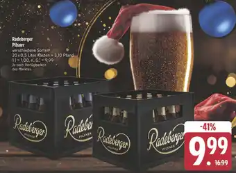 E-Center Radeberger pilsner Angebot
