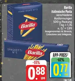 E-Center Barilla penne rigate n°73 Angebot