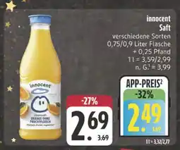 E-Center Innocent saft Angebot
