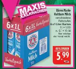 Marktkauf Bären marke haltbare milch Angebot