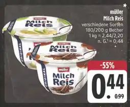 E-Center Müller milch reis Angebot