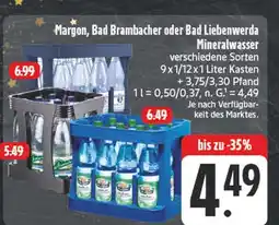 E-Center Margon mineralwasser Angebot