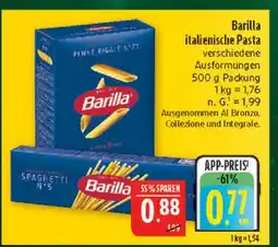Marktkauf Barilla italienische pasta Angebot