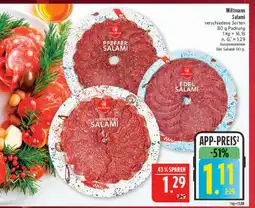 Marktkauf Wiltmann pfeffer salami Angebot