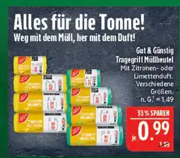 Marktkauf Gut & günstig tragegriff müllbeutel Angebot