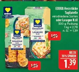 Marktkauf Edeka herzstücke tagliatelle n.70 Angebot