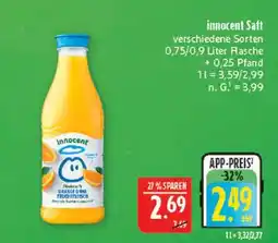 Marktkauf Innocent saft Angebot