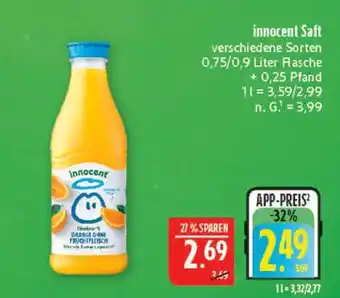 Marktkauf Innocent saft Angebot