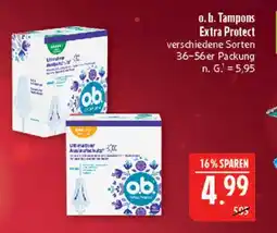 Marktkauf O.b. tampons extra protect Angebot