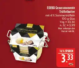 Marktkauf Edeka genussmomente trüffelbutter Angebot