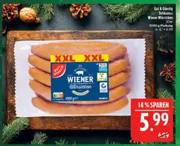 Marktkauf Gut & günstig delikatess wiener würstchen Angebot