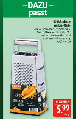 Marktkauf Edeka zuhause vierkant-reibe Angebot