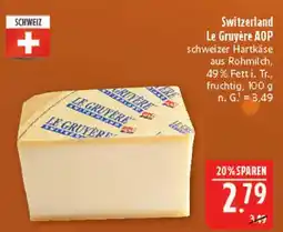 Marktkauf Le gruyère le gruyère aop Angebot