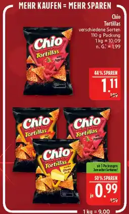 Marktkauf Chio tortillas wild paprika Angebot