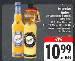 Edeka Verpoorten eierlikör original Angebot