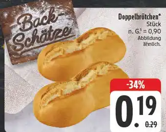 Edeka Doppelbrötchen Angebot