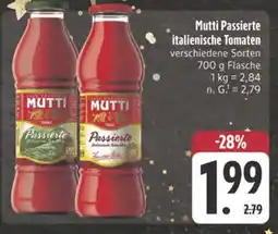 Edeka Mutti passierte italienische tomaten Angebot