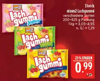 Marktkauf Storck nimm2 lachgummi joghurt Angebot