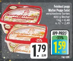 Edeka Popp kartoffelsalat Angebot