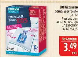 Marktkauf Edeka zuhause staubsaugerbeutel eos Angebot