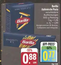 Edeka Barilla penne rigate n°73 Angebot