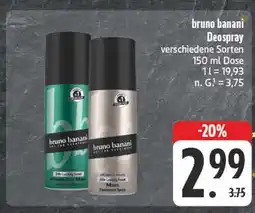 Edeka Bruno banani deospray Angebot