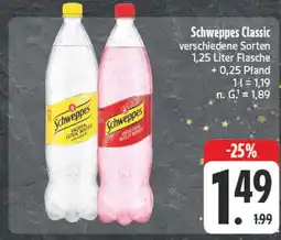 Edeka Schweppes indian tonic water Angebot
