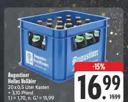 E-Center Augustiner helles vollbier Angebot