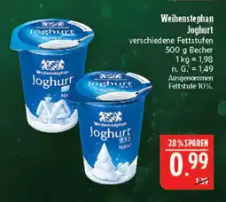 Marktkauf Weihenstephan joghurt Angebot