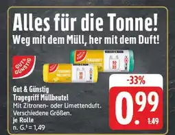 Edeka Gut & günstig tragegriff müllbeutel Angebot