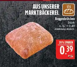 Marktkauf Roggenbrötchen Angebot