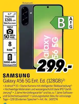 MEDIMAX SAMSUNG Galaxy A56 5G Ent. Ed. (128GB) Angebot