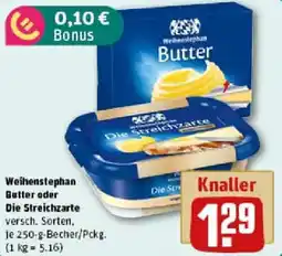 REWE Weihenstephan Butter oder Die Streichzarte Angebot