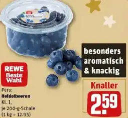 REWE Heidelbeeren Angebot